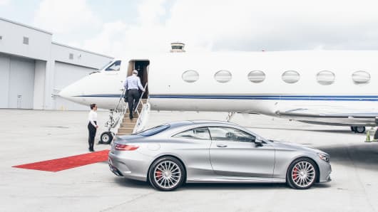 JetSmarter app allows passengers to book private jets on demand